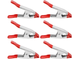 Alicate multifuncional elétrico Red Aço, design fácil de guardar, pacote com 6 peças, ideal para camping e outras atividades ao ar livre.