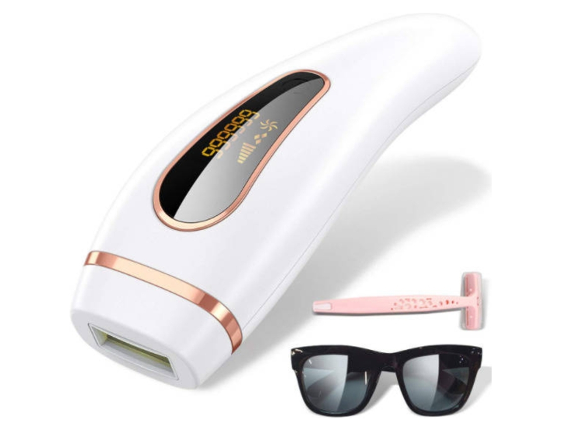 Depiladora Luz Pulsada YIZHOOD Dlp353 Ipl Multizonas Branco