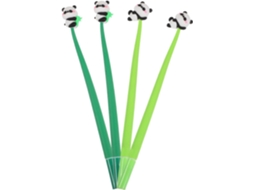 Nuobesty Presente De Formatura: 4 Canetas Panda Silicone Para