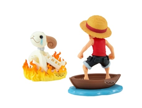 One Piece Luffy 38 Going Merry Log Stories Figura 8cm Banpresto