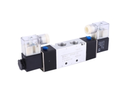 Laxiscreed Válvula De Ar Eletromagnética 2 Posições 5 Vias Dc12v Para Automação