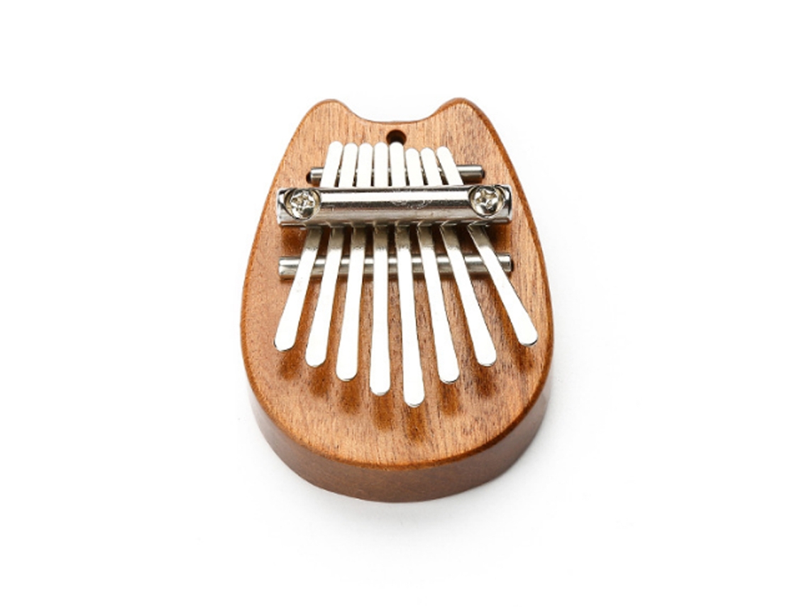 Pcs 8 Key Mini Kalimba Requintado Dedo Polegar Piano Marimba Musical Bom Acessório Pingente Presente VENISYMLIS