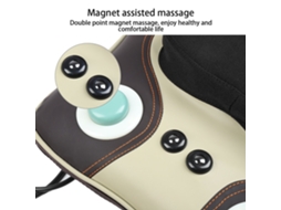 Lurelia Almofada Massageadora Cervical 6 Cabeças Para Cintura