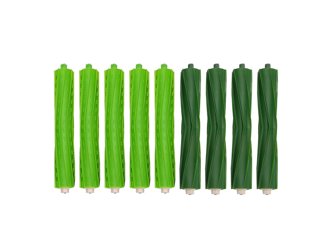 Conjunto De 16 Rolos De Escova De Borracha Multisuperfície Para Robôs Irobot Roomba Das Séries I E E (i7, I7+, I8, I8+/plus, E5, E6 E E7)._glo