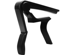 Capotraste Para Guitarra Acústica E Elétrica Aquaforge (preto)
