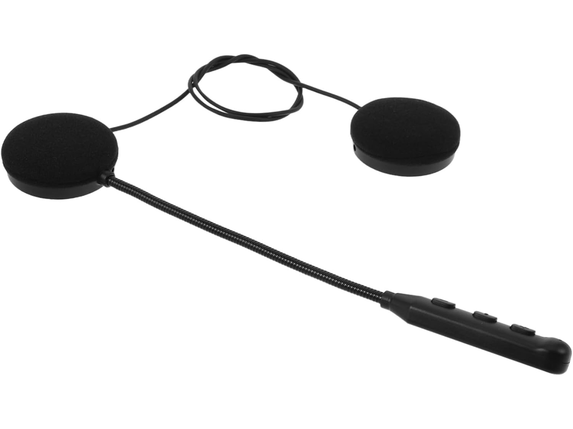 Fones De Ouvido Intra-auriculares Para Capacete De Motocicleta Com Alto-falantes Integrados Para Uso Externo.