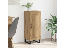 Vidaxl Buffet Carvalho Artesanal 34,5 X 34 X 90 Cm