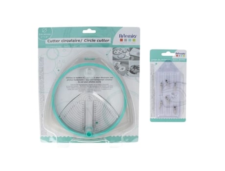 Cortador Circular ARTEMIO Circular 2,4 a 15,3 Cm + 6 Lâminas Sobressalentes