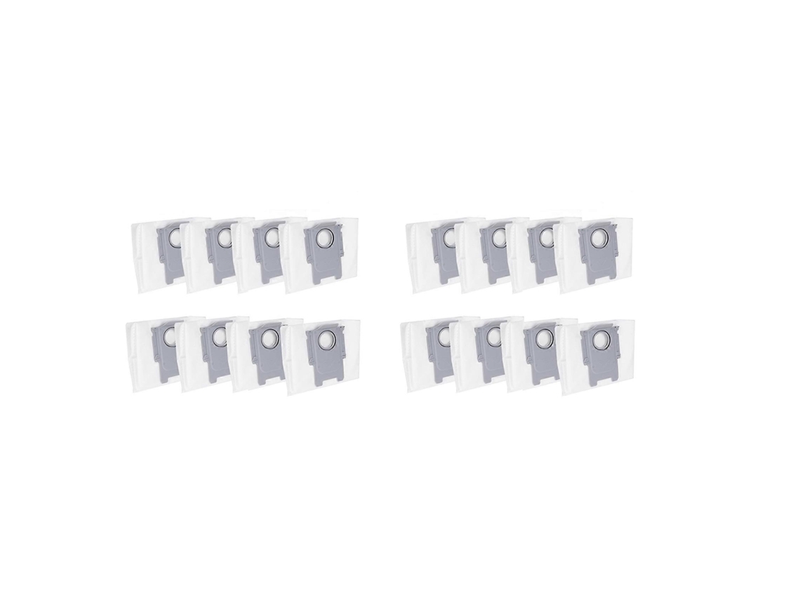 Conjunto De 16 Sacos De Pó De Reposição Para Aspirador De Pó Roborock S8+ / S8 Pro Ultra / S7 Maxv Ultra / Q5 / Q5+ / Q7+ / Q7 Max+_glo
