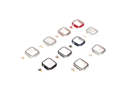 Aetheria 10pcs Capa Protetora de Tela para Apple Watch 8/7 45mm com Vidro Temperado e Pc Rígido