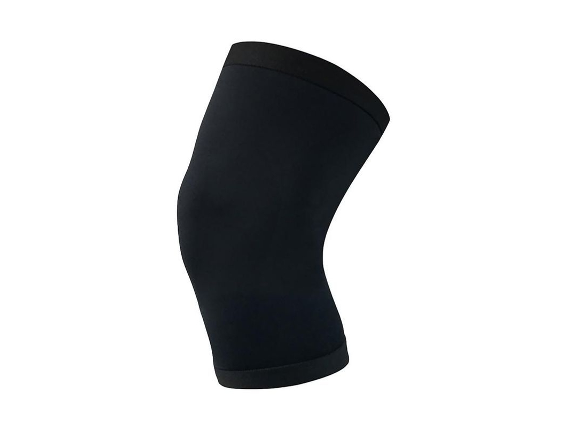 Rodillera De Compresión Deportiva Con Soporte Y Protección Ligera Manga Larga Para Deporte Ativo Xl Negro