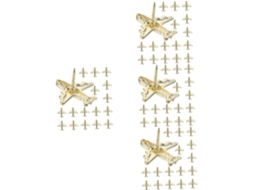 Tachinhas De Metal Em Formato Avião Da Happyyami Para Placas Parede,