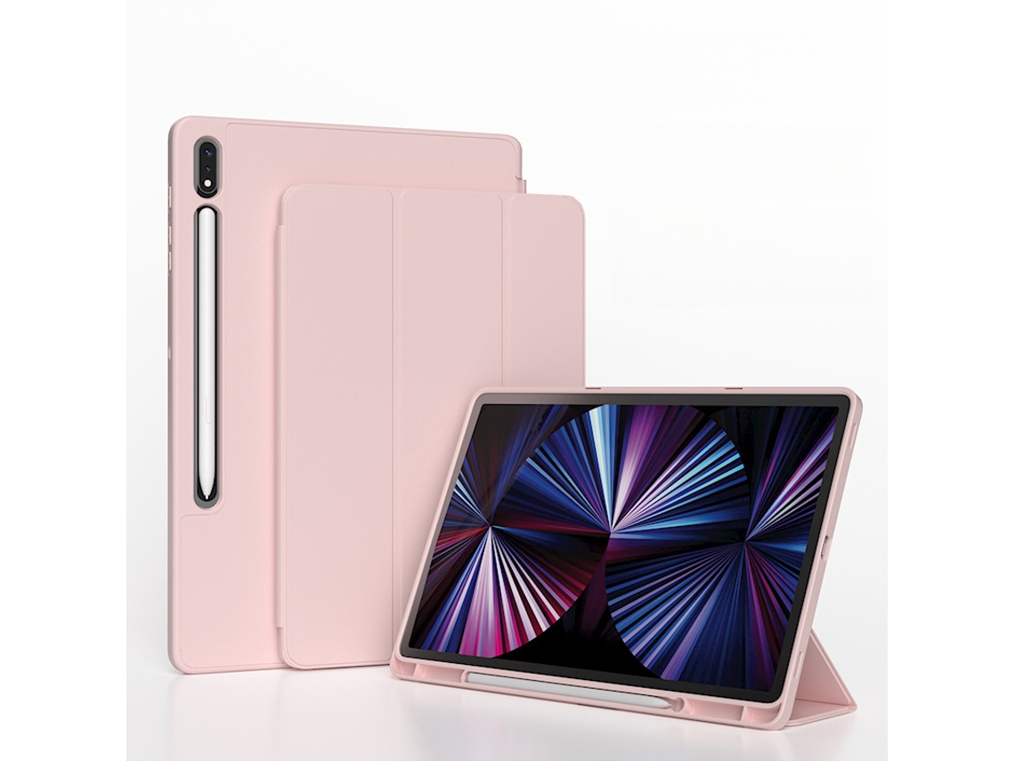 Capa Para Samsung Galaxy Tab S9/ S9fe (11") Rosa Cuich