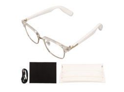 Smart Oculos De Ouvido Aberto Com Proteção Contra Luz Azul, Design À Prova D'água E Bluetooth 5.3.