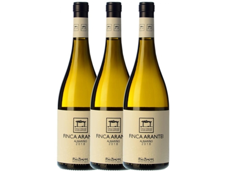 La Val Finca Arantei Albariño Rías Baixas Crianza 75 cl (Caixa de 3 unidades)