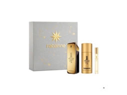 Coffret de Perfume RABANNE 1 Million Eau de Toilette 100 ML + Eau de Toilette 10 ML + Deo Spray 150 ML