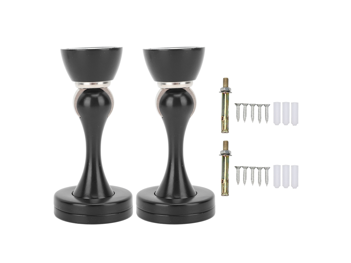 Laxiscreed Batentes De Porta Em Liga De Zinco Com Atração Magnética, Pack De 2