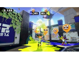 Jogo Nintendo Wii U Splatoon + Figura Amiibo Lula Inkling