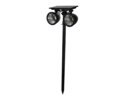 Lâmpada Solar Projetor Sensor Corpo Dupla Cor