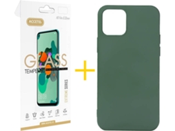 Kit Capa e Película Apple iPhone 11 SKYHE Liso (Verde)