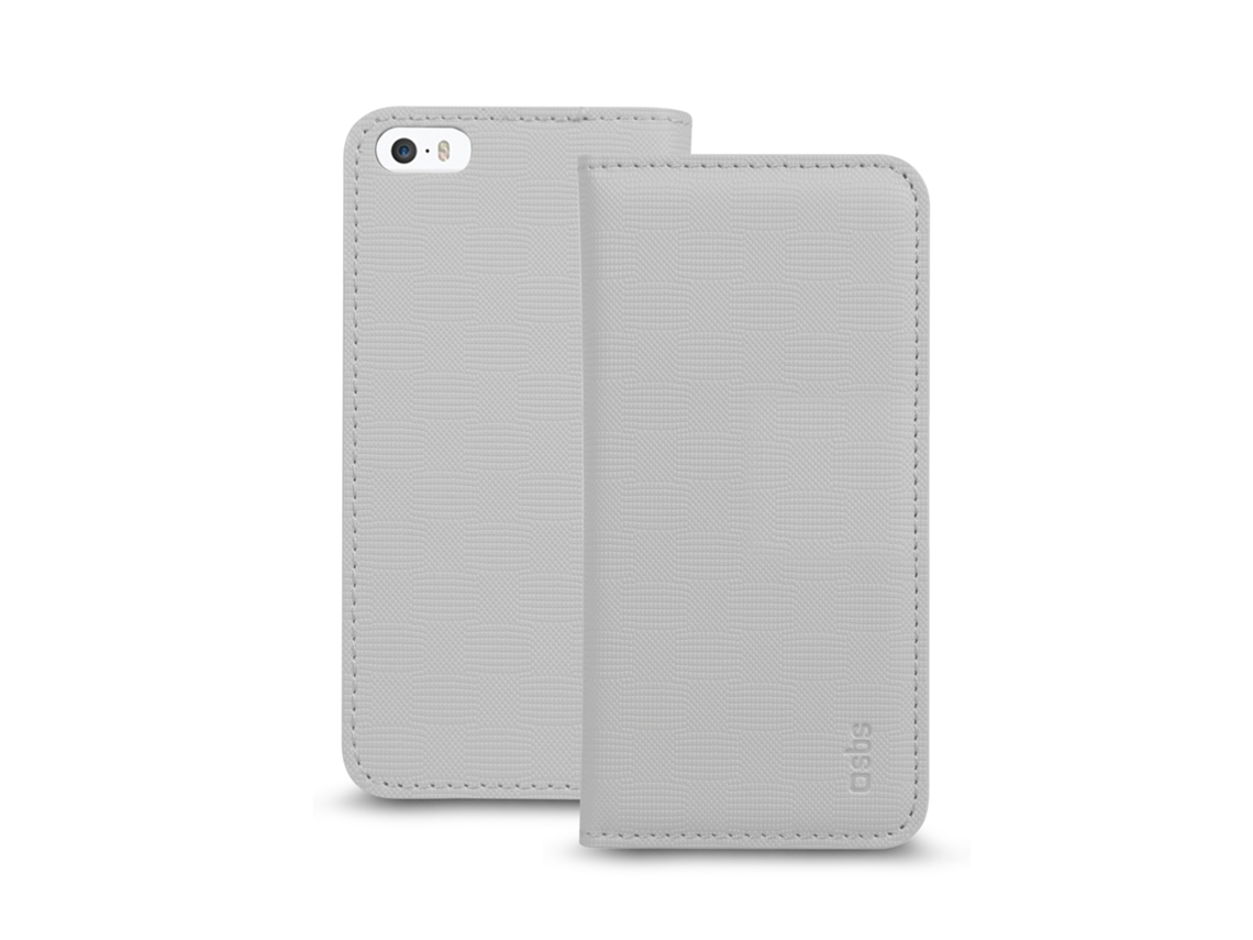 Capa Book iPhone 5 SBS Branco