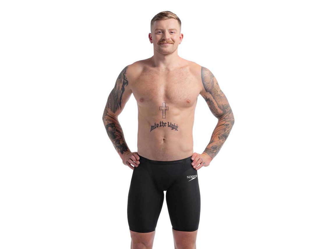 Jammer de Cintura Alta Fastskin Lzr Pure Valor 2.0 Preto 25 Homemspeedo