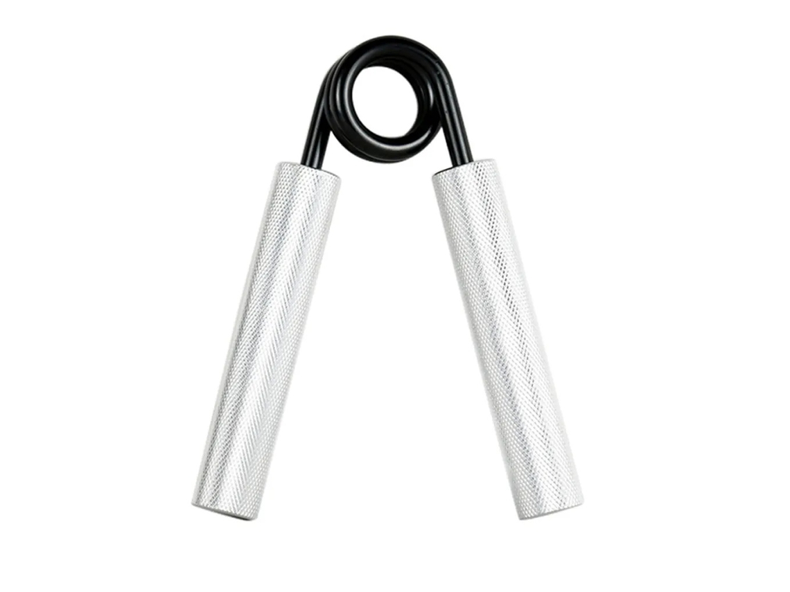 Lurelia Fortalecedor De Mãos 100 A 300 Libras, 10,5 X 13,5 X 2,5 Cm, 100 Libras, Preto / Prateado, Para Dedos E Antebraço
