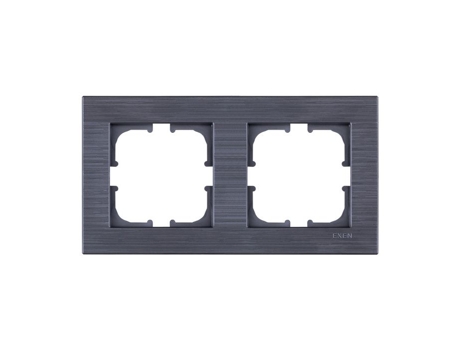 Estrutura Dupla Cinza Escovado Exen Comfort