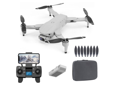 Dron KLACK L900 Pro com 2 Câmeras 1.2Km de Alcance 4K 5G 25Min Max 7.4V 2200Mah- Cinza