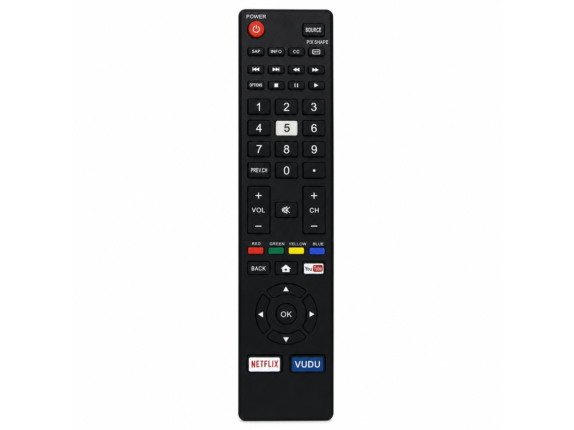 Comando À Distância Para Tv Compatível Com Sanyo Nh426up, Sem Configuração_dae