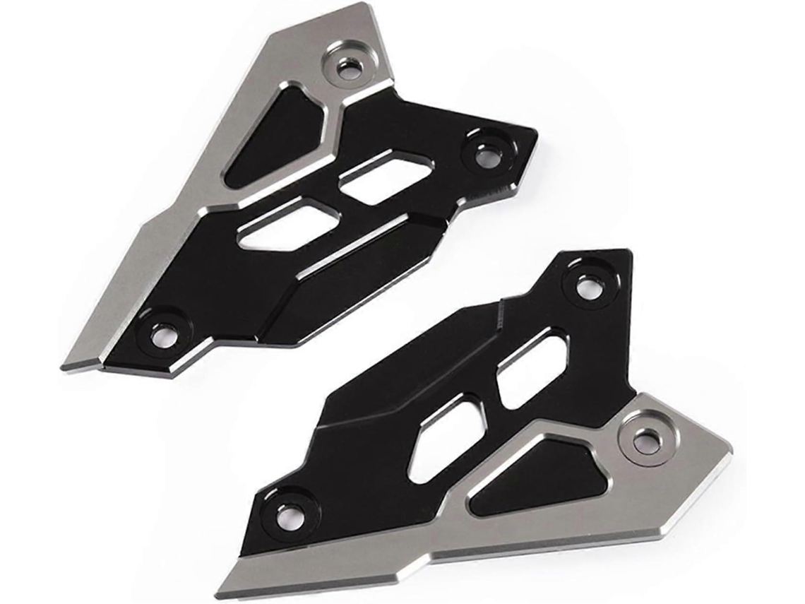 Acessórios Para Kawasaki Z 900 2017 2022 Guarda Pedal Traseiro E Placa De Calcanhar