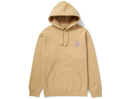 Sweatshirt de Homem HUF Capucha Triple Triangle Bege (L)