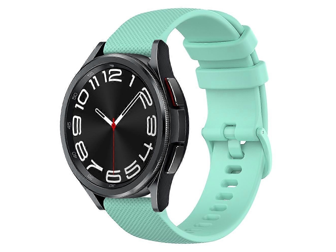 Pulseira De Silicone Quadriculada De 20 Mm