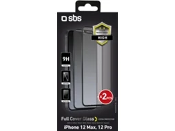 Película iPhone 12/ Pro SBS Full Cover 2 unidades
