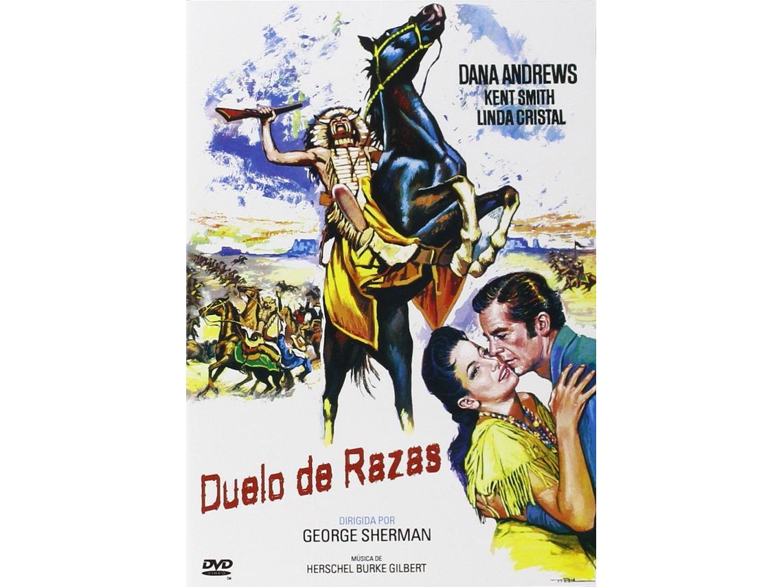 DVD Comanche (1956) / Duelo De Razas (Edição em Espanhol)