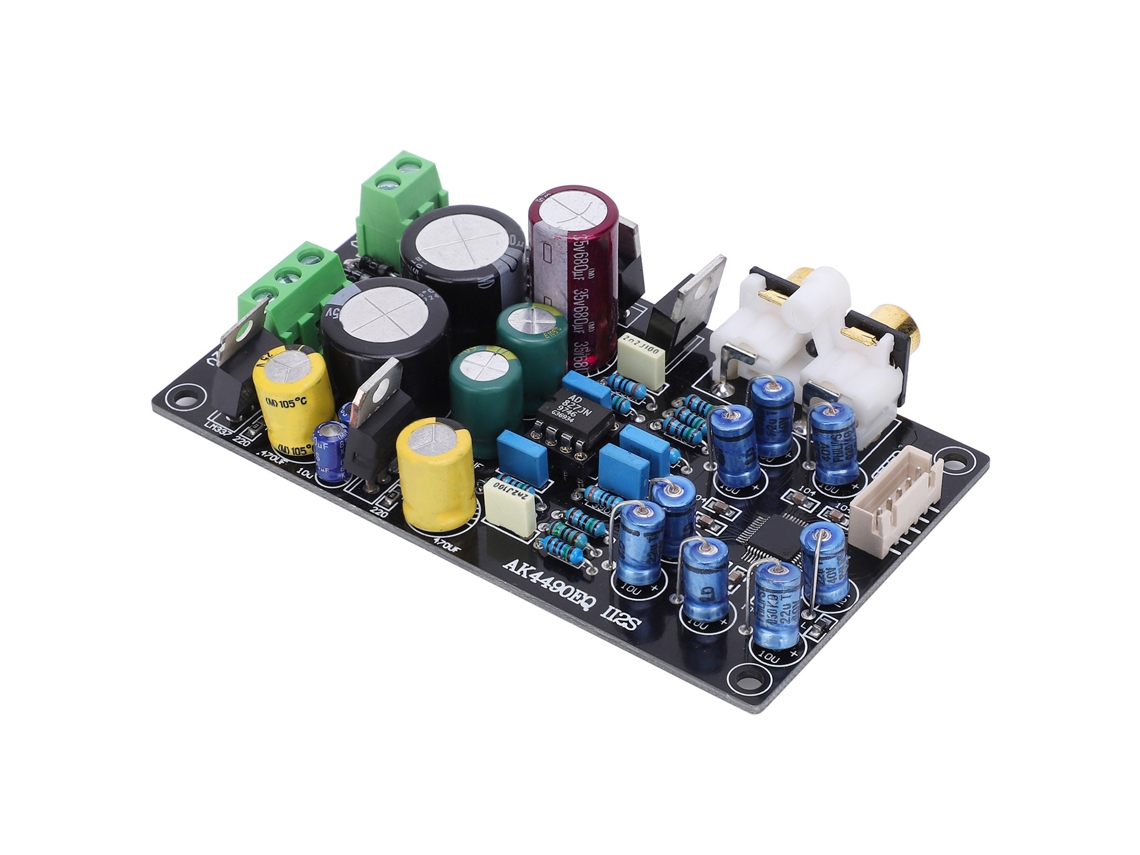Placa Decodificadora Dac Ii2s Ak4490eq Diy Kit