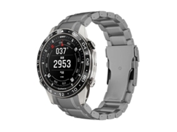 Bracelete para Garmin de Titânio com fivela de segurança curva e liberação rápida (22mm) XIAOMOYU