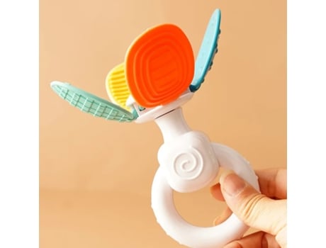 Choque de Mão de Pelúcia Macia para Bebê Recém-Nascido Chocalhos de Pelúcia Brinquedos de Mão Agitador para Bebês 3 6 9 12 Meses LUGA