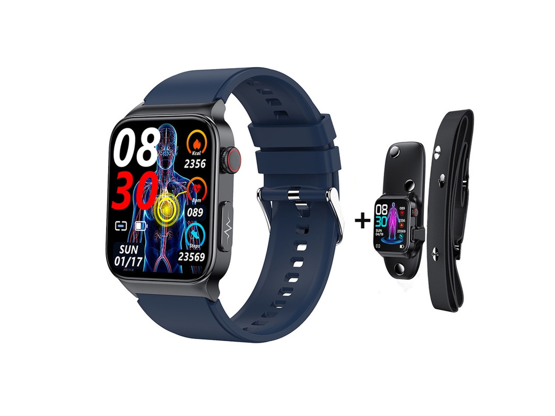 Relógio inteligente, tecido grande de 1,92 polegadas, modo multiesportivo, adequado para Android e iPhone, branco Bestvite