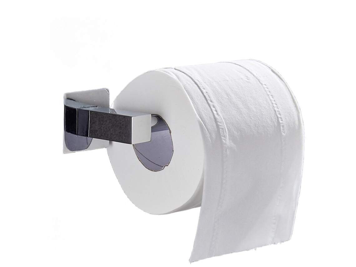 Suporte de Rolo de Papel XGF Prateado