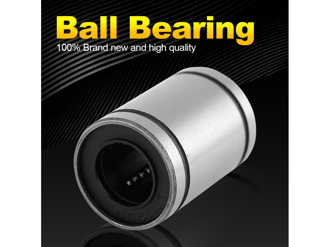8 Pçs Lm10uu 10mm Manivela Linear Rolamento