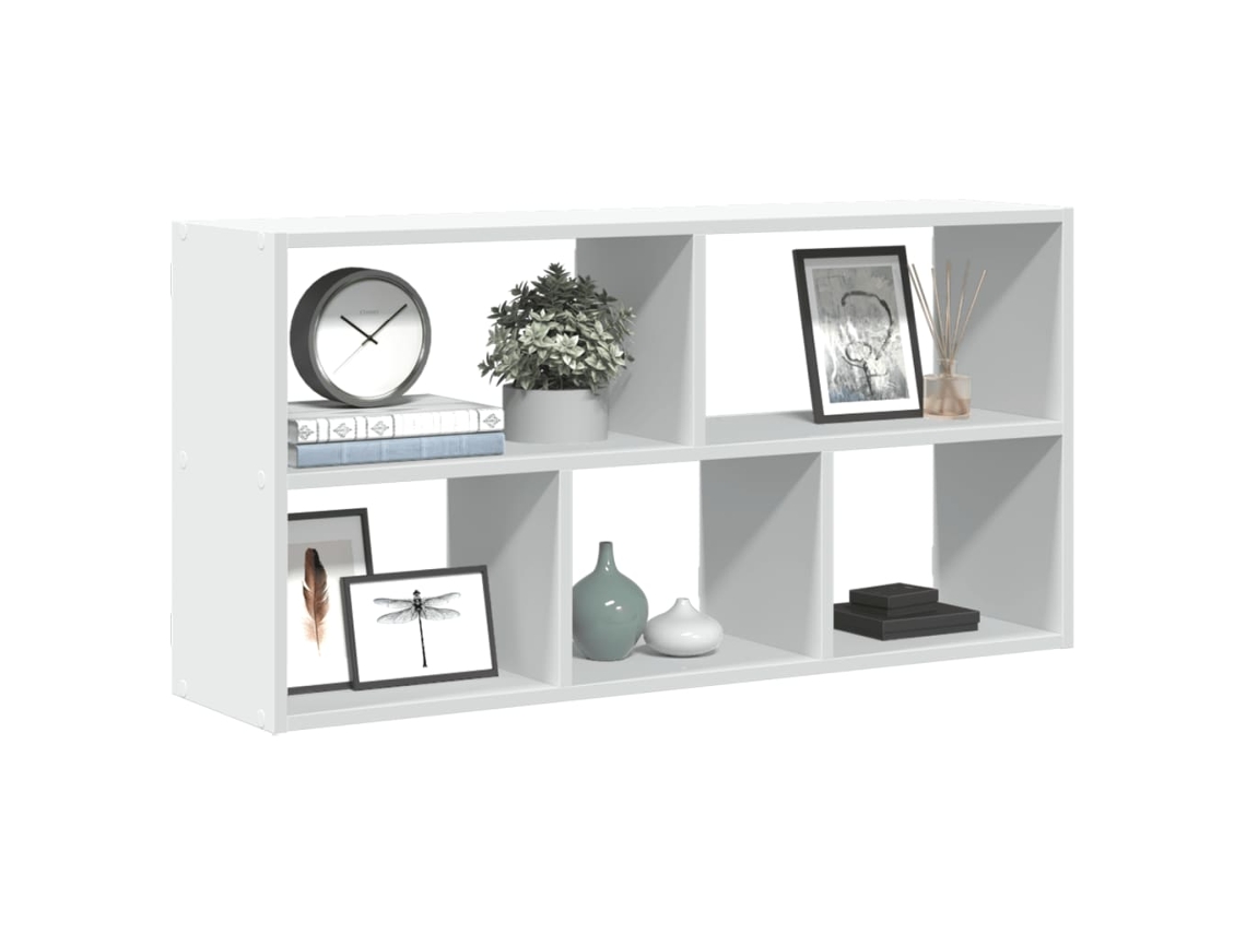 Vidaxl Prateleira de Parede 100x25x50 Cm Derivados de Madeira Branco