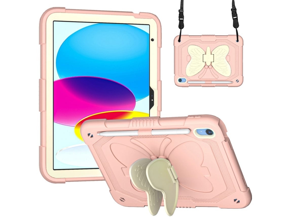 Capa Para Tablet Lurelia, Compatível Com Samsung Galaxy Tab A9 X110/x115, Rosa, Pc, Proteção Antiquedas