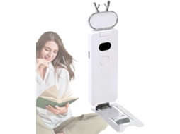 Luz De Leitura Com Clipe – Marcador Páginas Usb Que Protege Os Olhos, Brilho Ajustável, Bateria Com Duração De 80 Horas