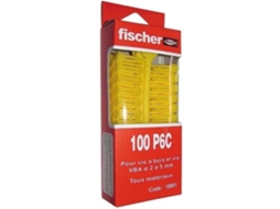 Cavilha Multiuso Pacote de 100 Pc 6 FISCHER