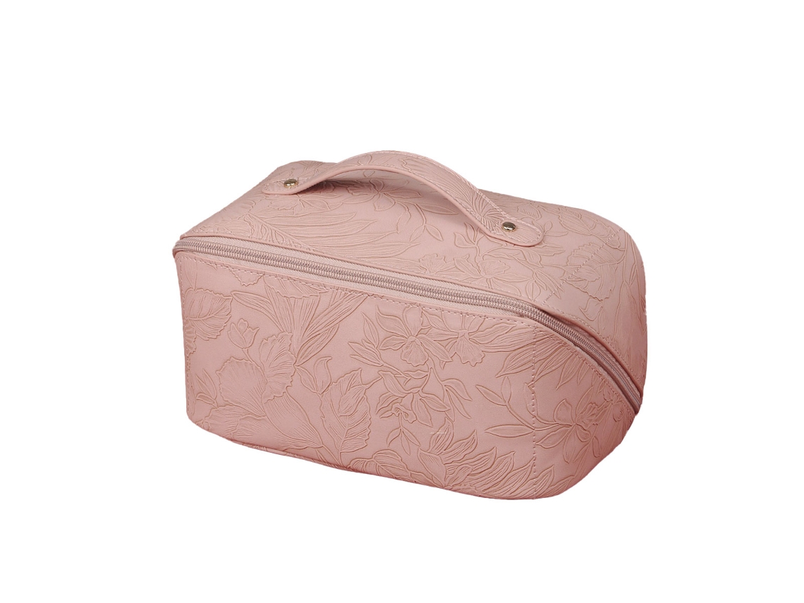 Bolsa de Maquiagem Grande para Viagem Organizador de Cosméticos Impermeável com Alça e Divisores NEVEANCE