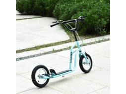 Patinete Guidão Ajustável Pneus 12 Pol 5+ Anos Azul VELTRIX