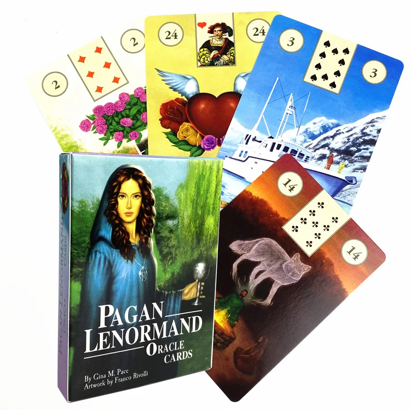 Cartas Oráculo Herege Renoman Tarô Misterioso MDUG (versão em Inglês)