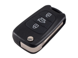 3 botões flip dobrável remoto chave caso shell compatível com i20 i30 i35 ix20 ix35 sygo