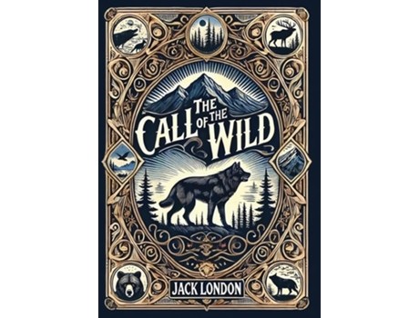 Livro The Call of the Wild de Jack London (Inglês - Capa Dura)